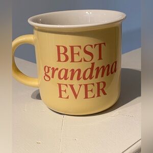 Yellow 'Best Grandma Ever' Mug